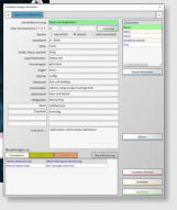 In der Karteikarte werden alle wichtigen Daten erfasst